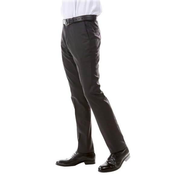 ZeGarie Tailored Fit Suit Separates Pants Dark Grey (Tailored to Move and Flex)